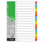 Treeline A to Z - 16 Tab Deep Tint File Dividers, Assorted